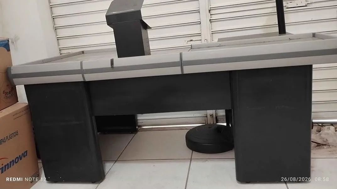 Caixa balcão supermercado 