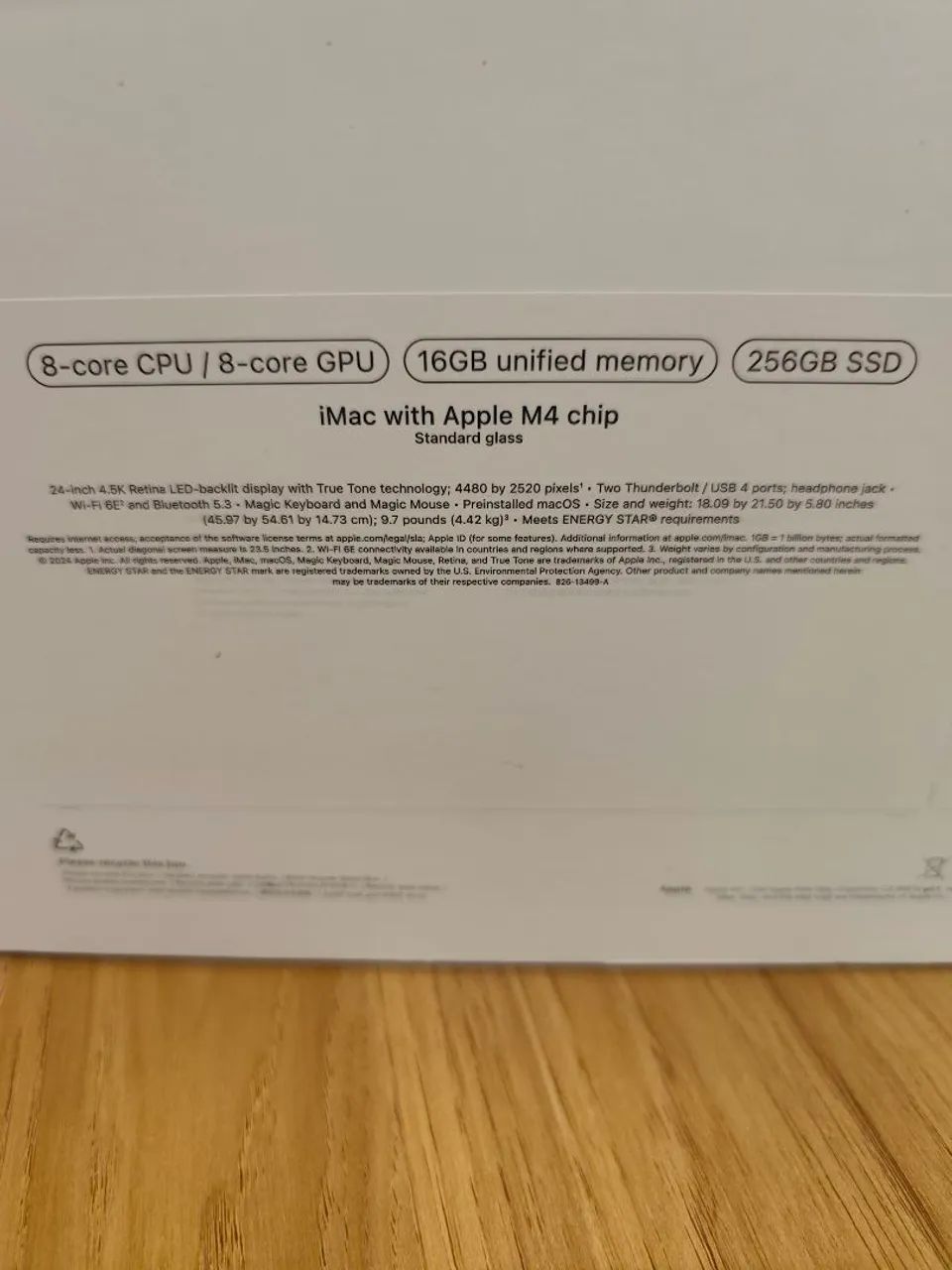 Imac M4 24 polegadas 256 giga novo - Foto 3