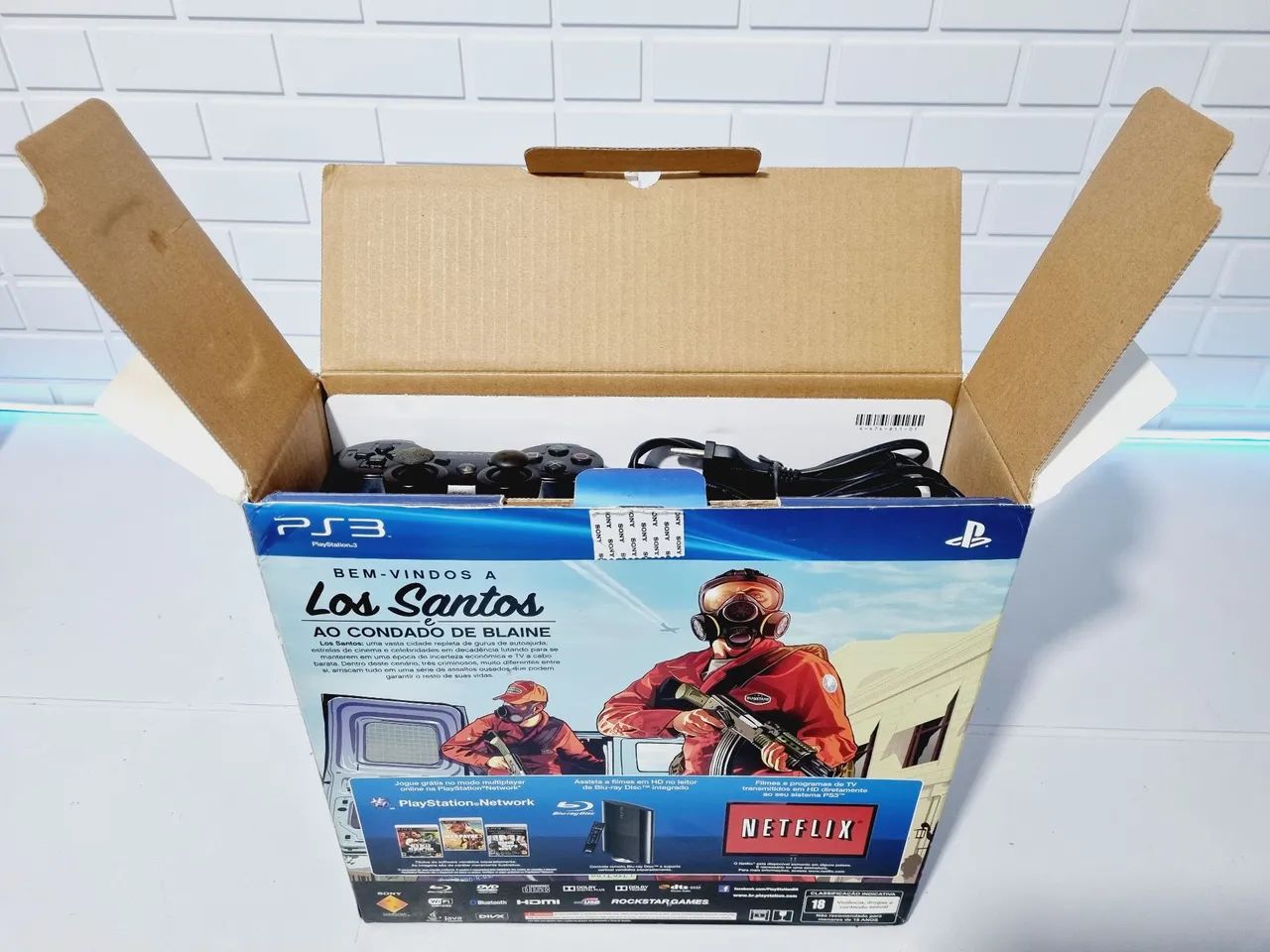 436- PS3 SLIM Ediçao GTA V - Foto 6