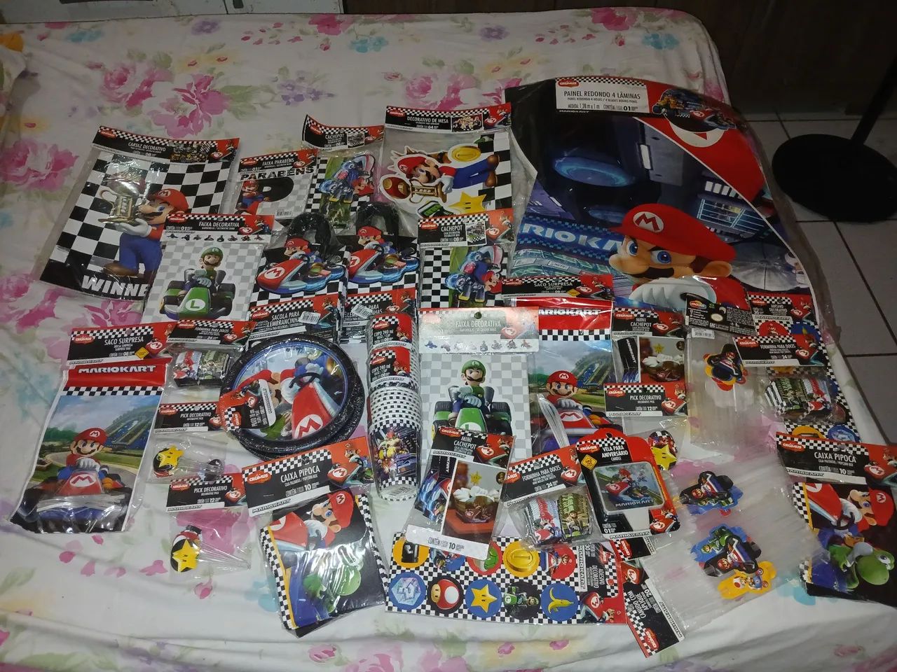 Kit completo de aniversário Mario bros - Foto 2