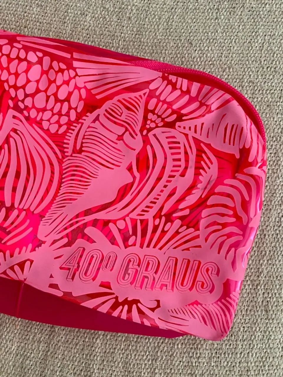 NECESSAIRE GLAM 40 GRAUS ROSA - Foto 2
