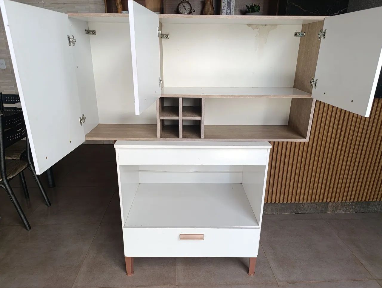 Conjunto de armários com bancada de Cooktop  - Foto 3