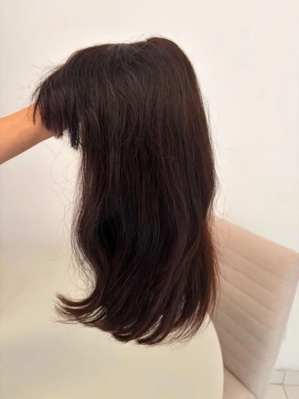 Peruca / Prostese Capilar de Cabelo Humano Natural - Premium (Mundo dos Cabelos)
