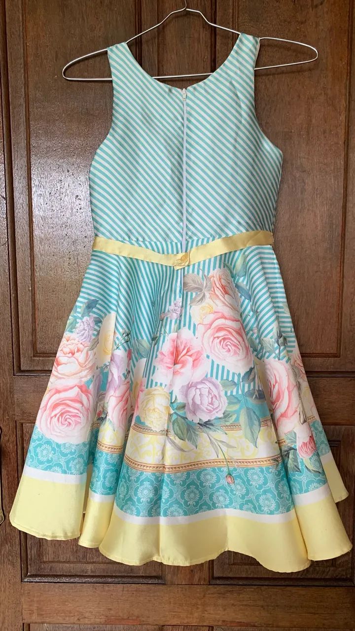 Vestido infantil petit cherie 8 anos - Foto 6