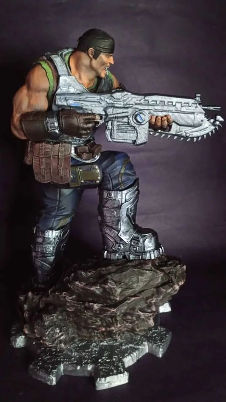 Marcus Fenix (Gears of War) - 30 cm - Foto 3