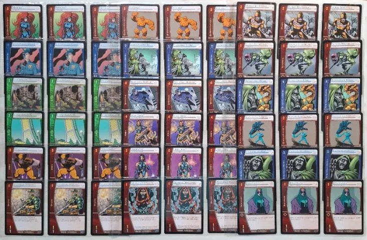 Cards Vs System Marvel Origins Vs System Português Lote 237 Cards