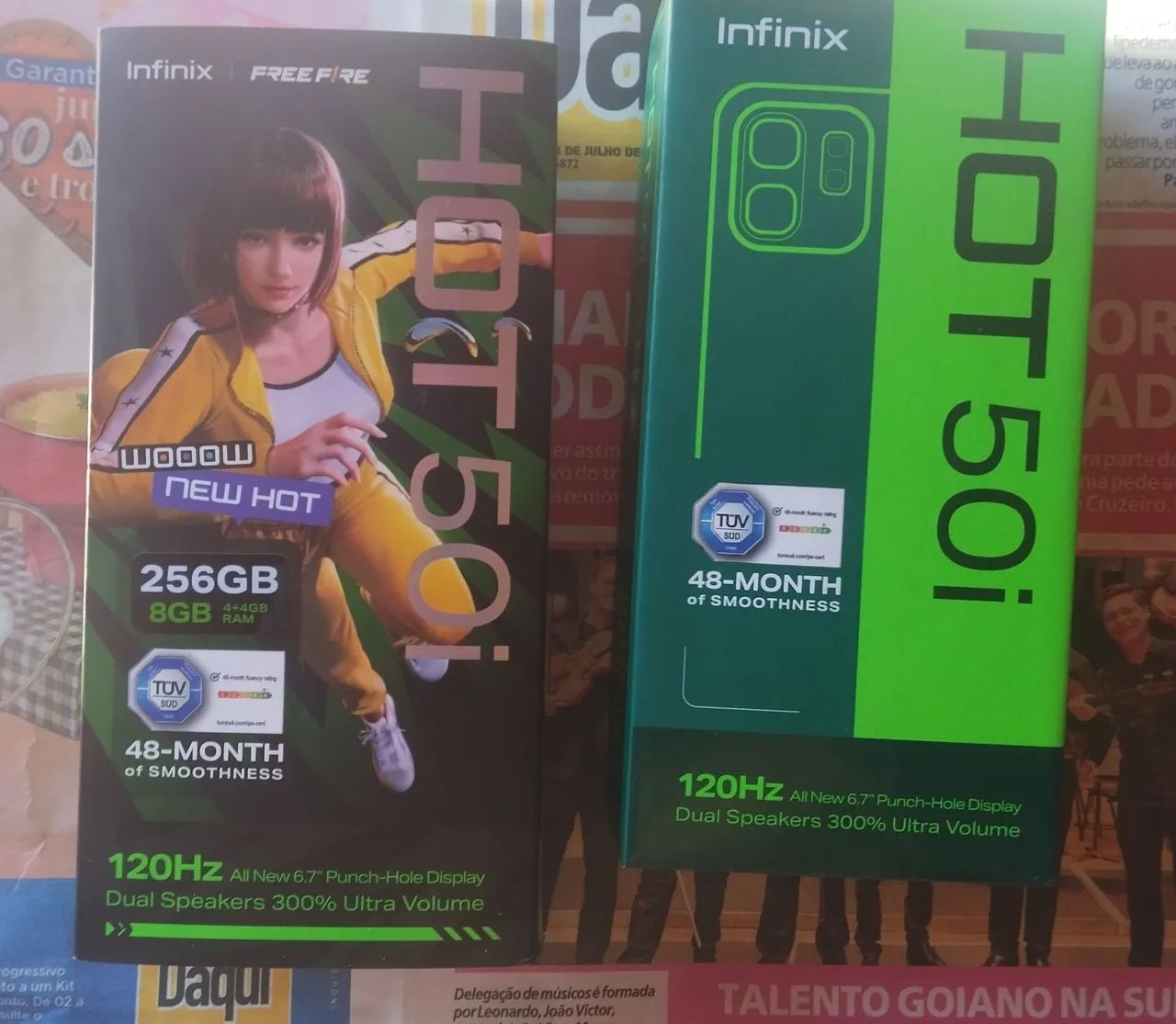 Hot50i 256gb 4+4ram - Foto 5