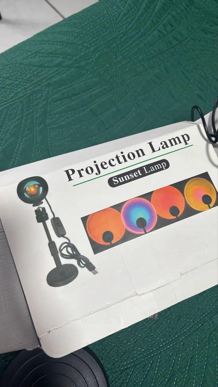 Projetor por do sol - Sunset Lamp