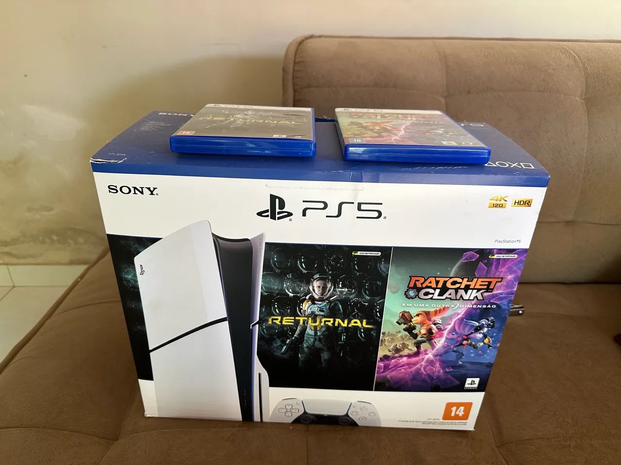 PS5 e monitor gamer