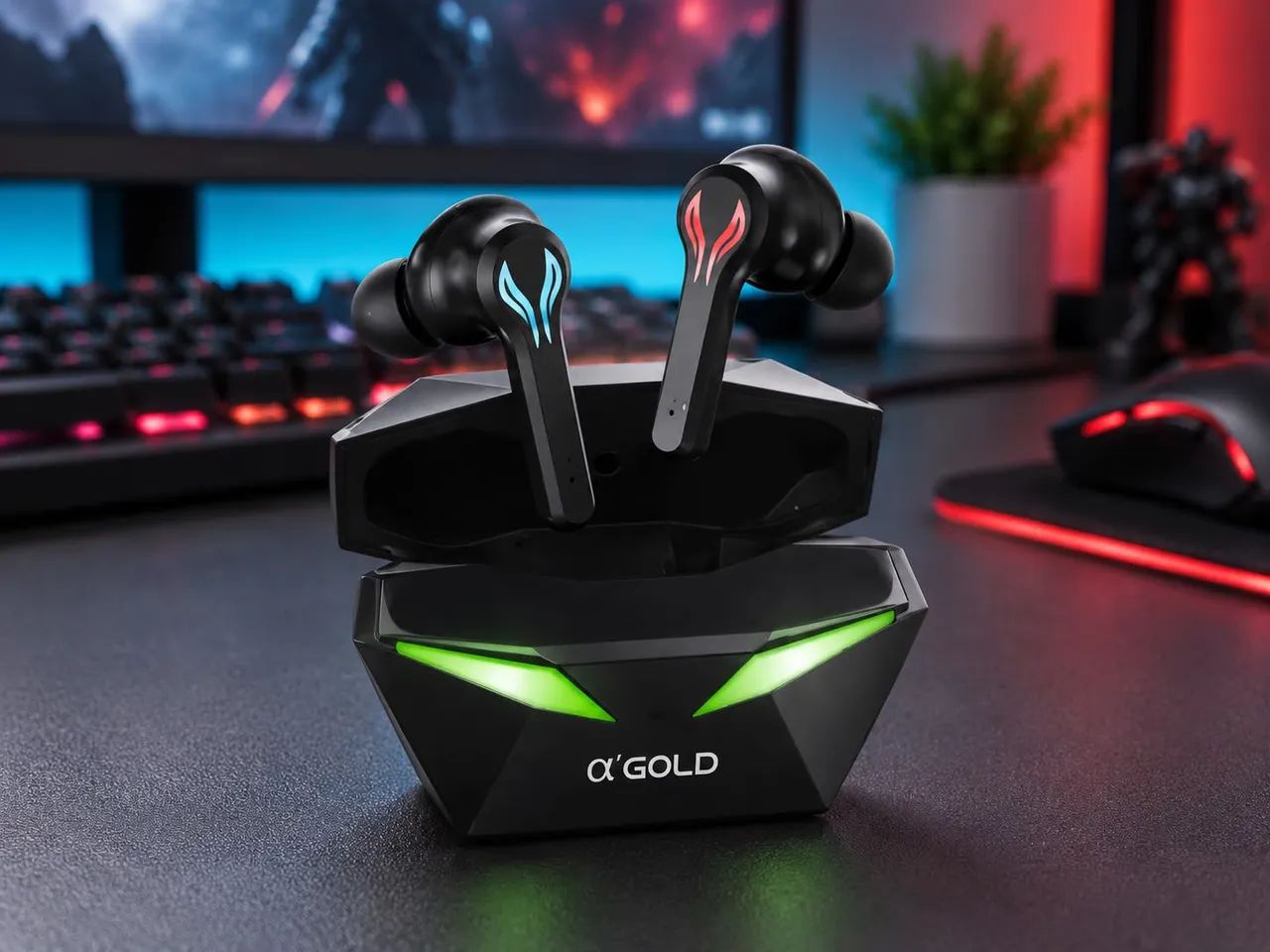 Fone Bluetooth Gamer Gold Plus FN-B25B - Foto 3