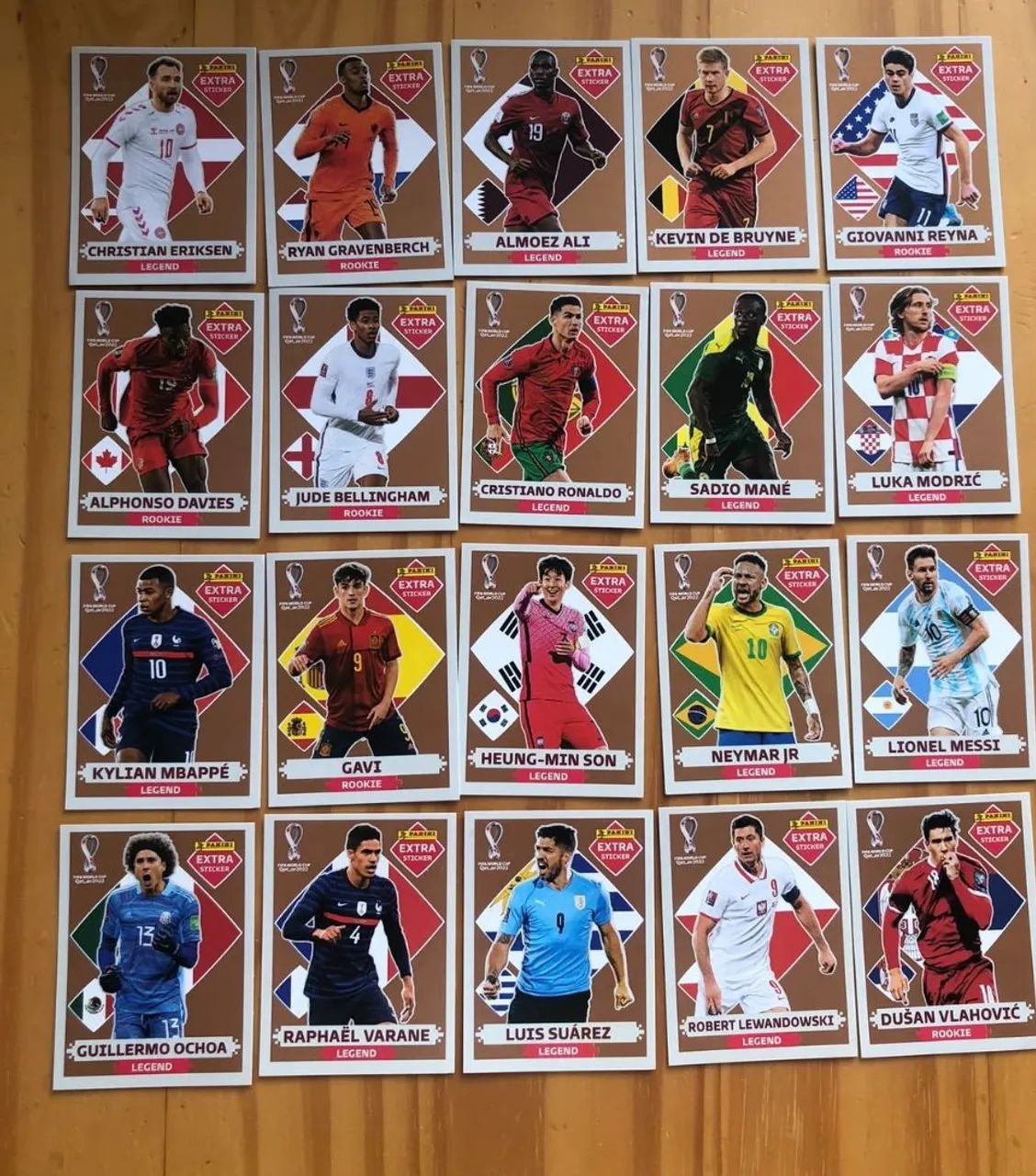 FIGURINHAS LEGENDS 2022 - Foto 3