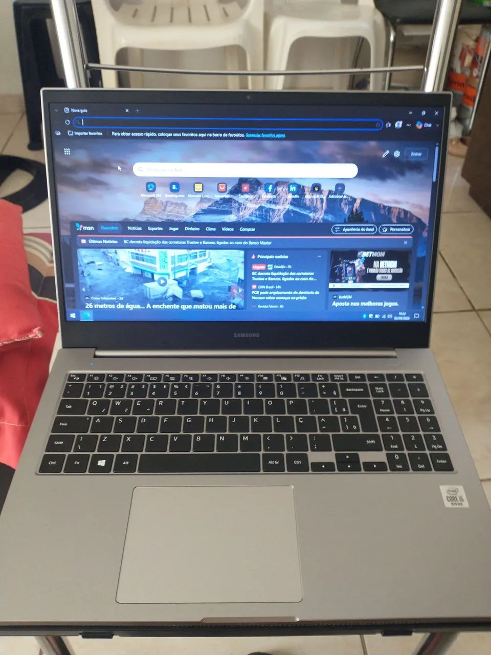 Vendo Notebook Samsung (Novo) - Foto 2