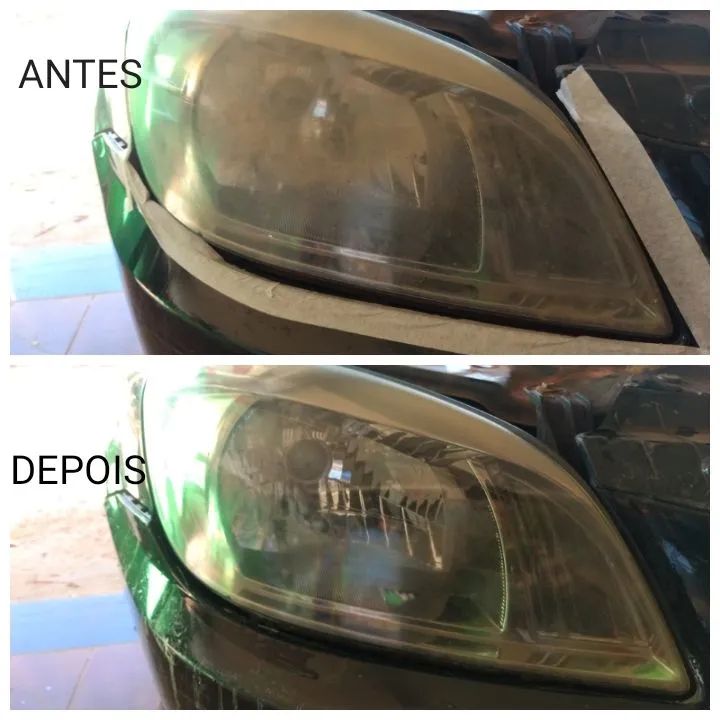 Serviço de polimento de farol com vapor de polímero  - Foto 4