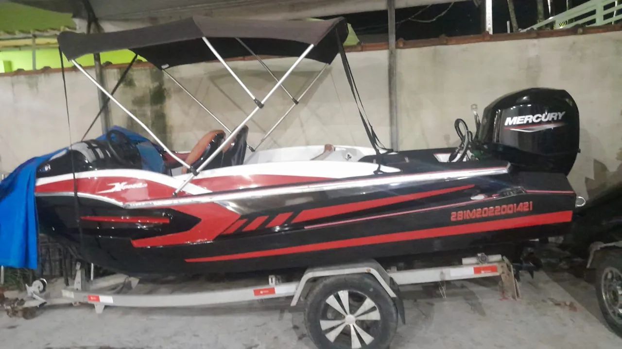 LANCHA XSPEED 120 FULL 60 HP// Motor 4 tempos 