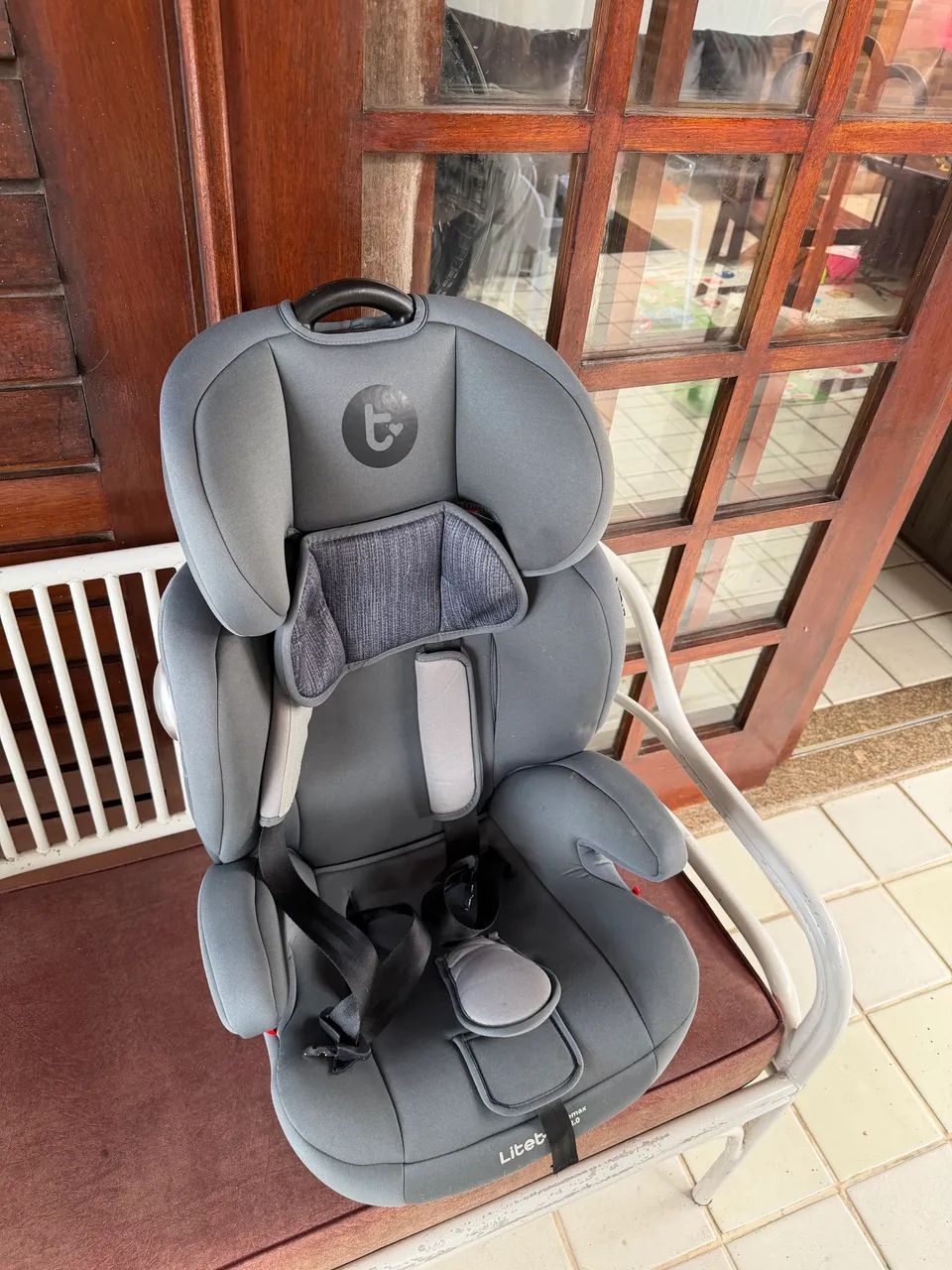 Cadeirinha Litet Safemax Iso-Fix 2.0 Cinza - BB460 - Foto 3