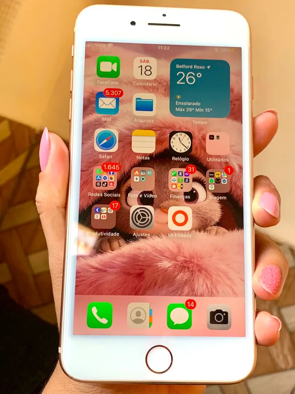 iPhone 8Plus Rose Gold - Foto 4