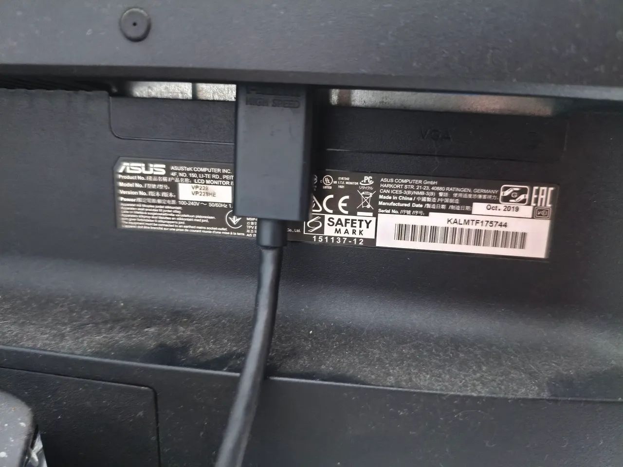 Monitor Asus HDMI 21,5 - Foto 2