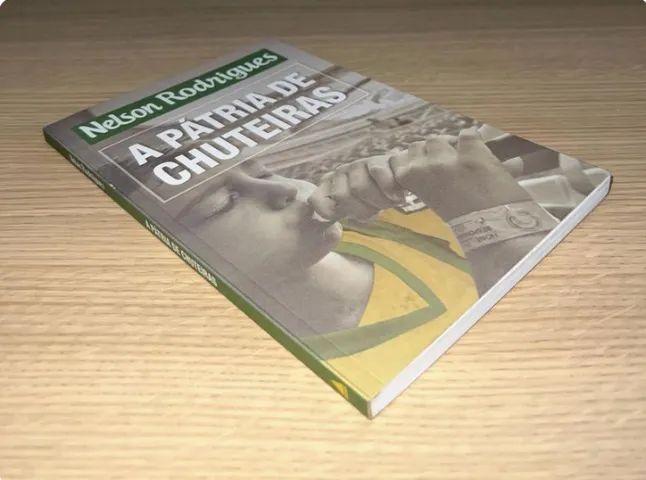 livro a pátria de chuteiras  nelson rodrigues