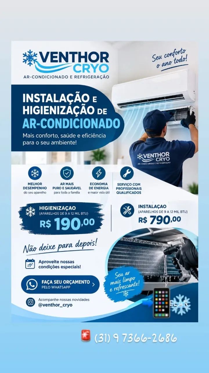 Ar condicionado e refrigeração 