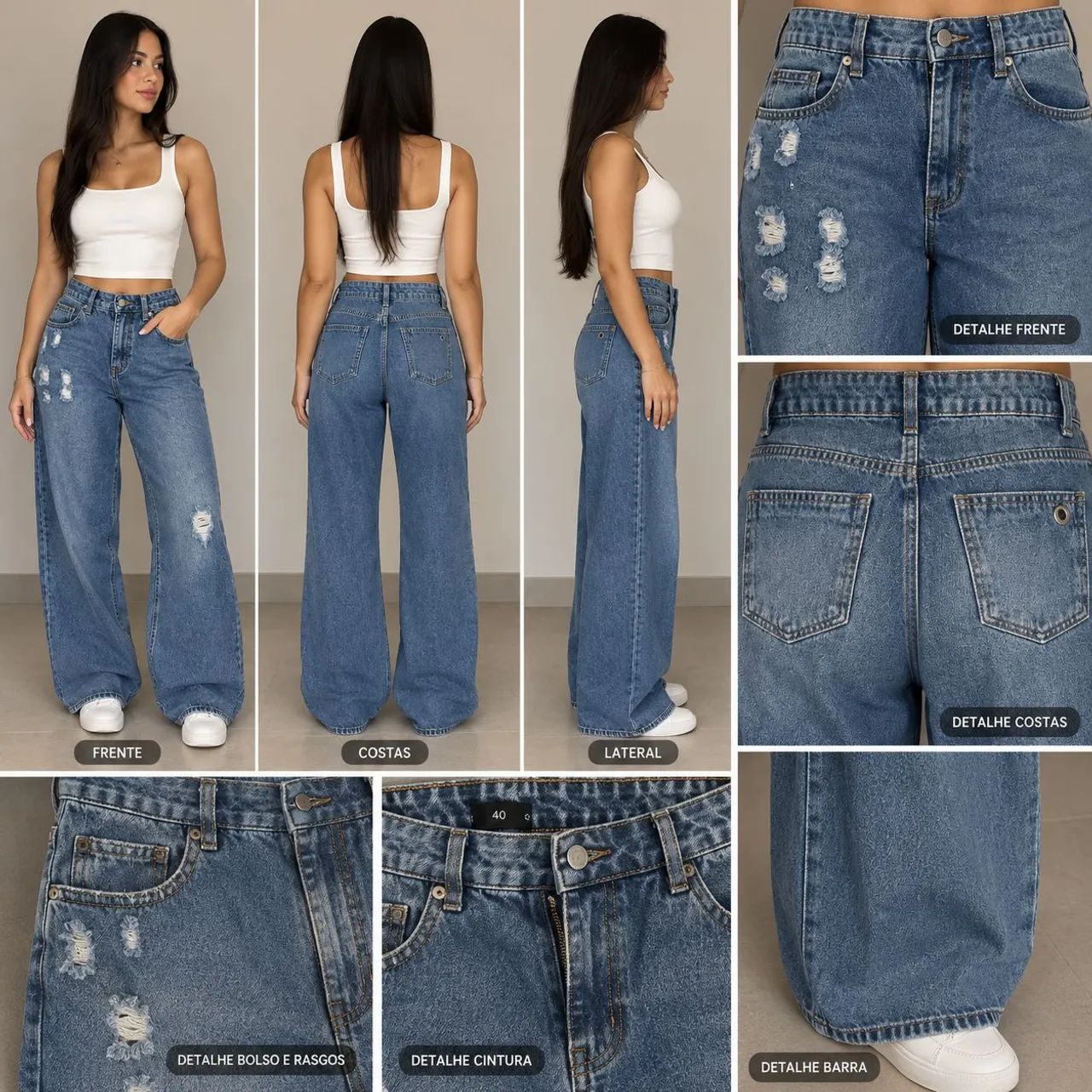 Calça jeans Riachuelo 