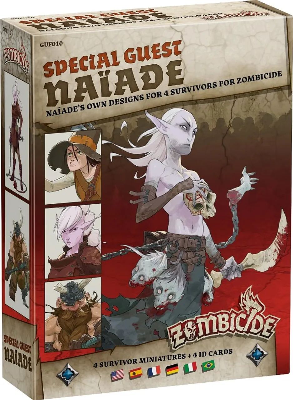 Crazy pig　Plague Zombicide Black Plague / Green Horde - Special Guest Box (Naiade