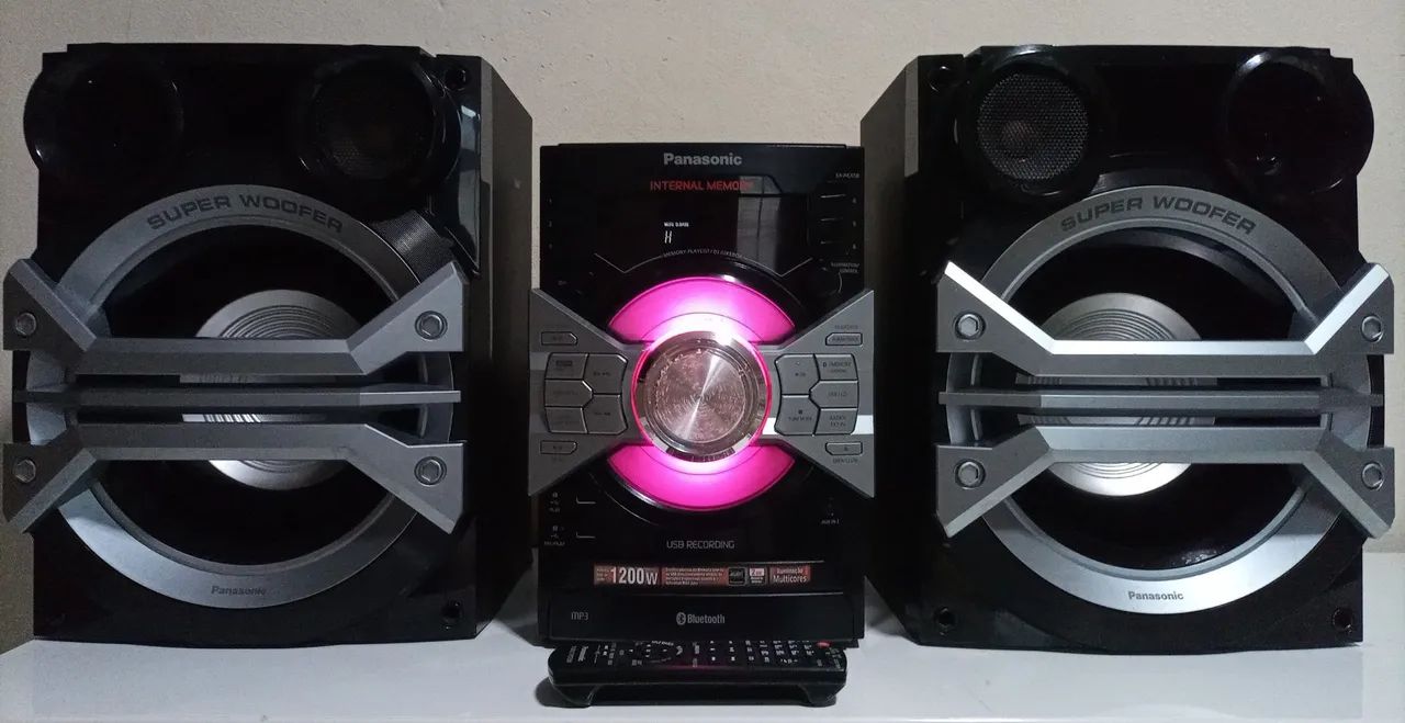Aparelho de som Panasonic /Bluetooth. *Top de linha