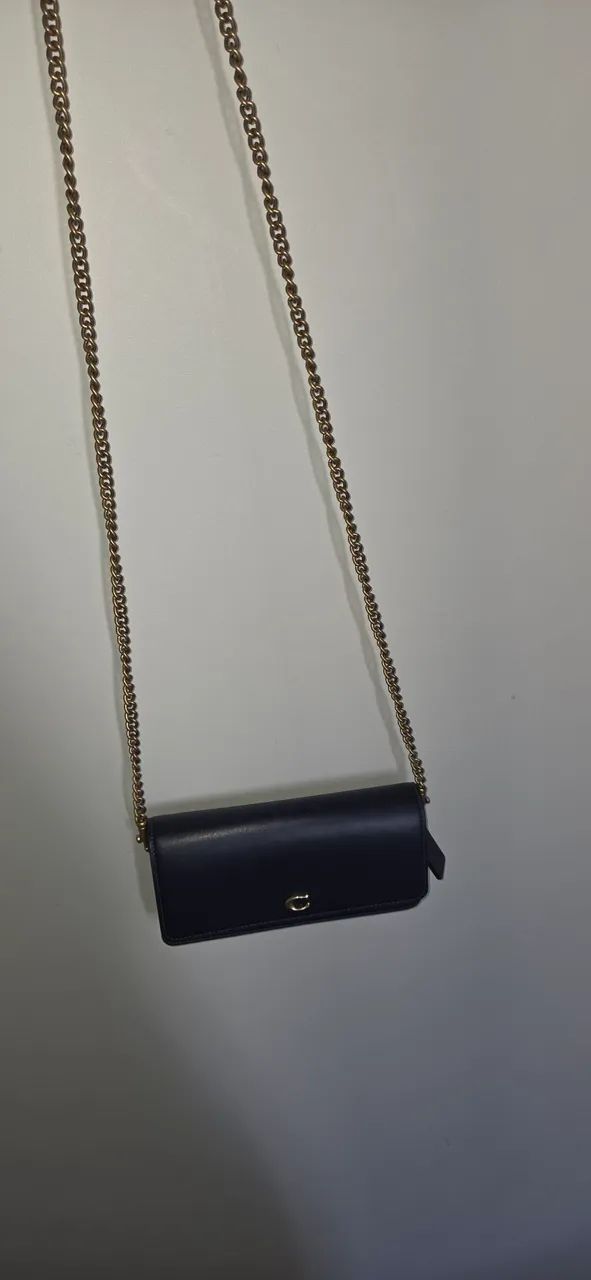 Bolsa/carteira azul COACH - Foto 4