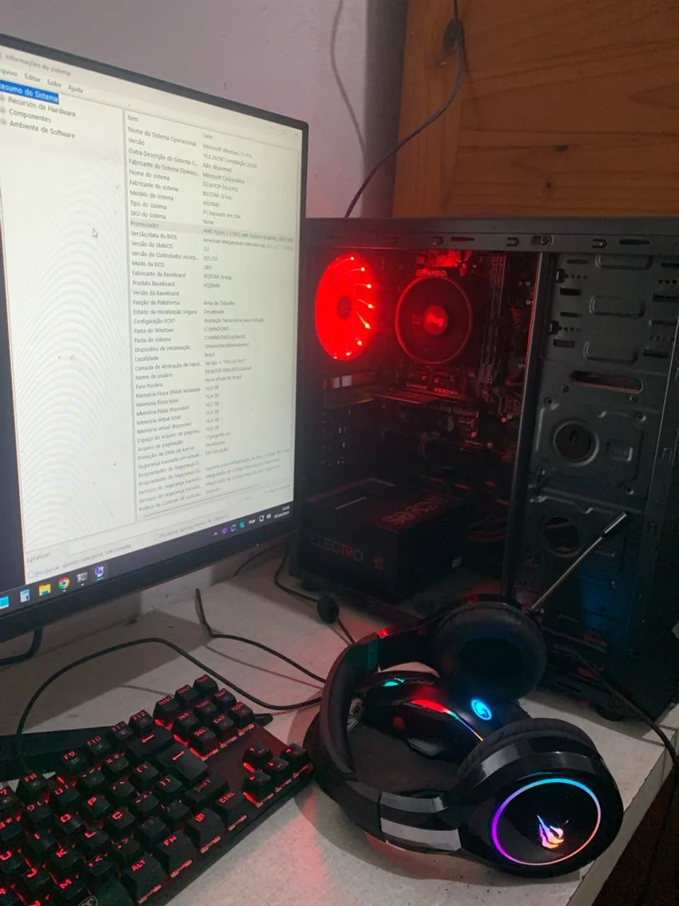 PC Gamer Ryzem 7 AMD 