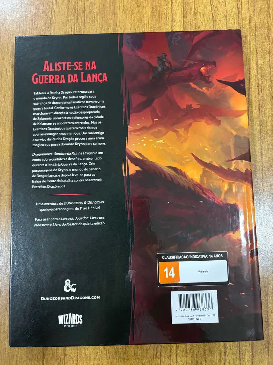 D&D Dragonlance Sombra da rainha dragão dungeons & dragons - Foto 4