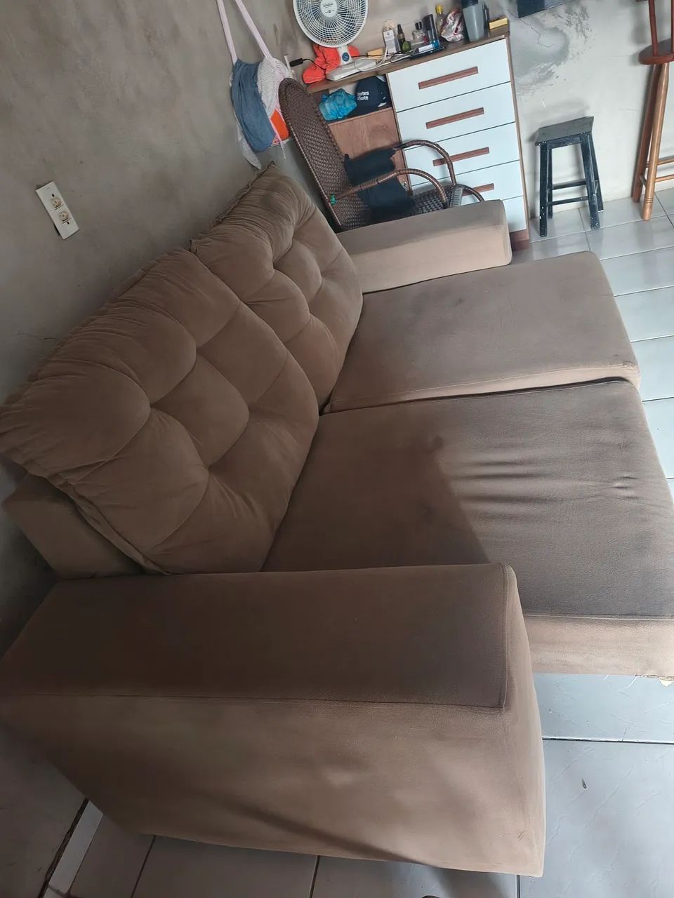 Sofá retrátil três lugares  - Foto 3