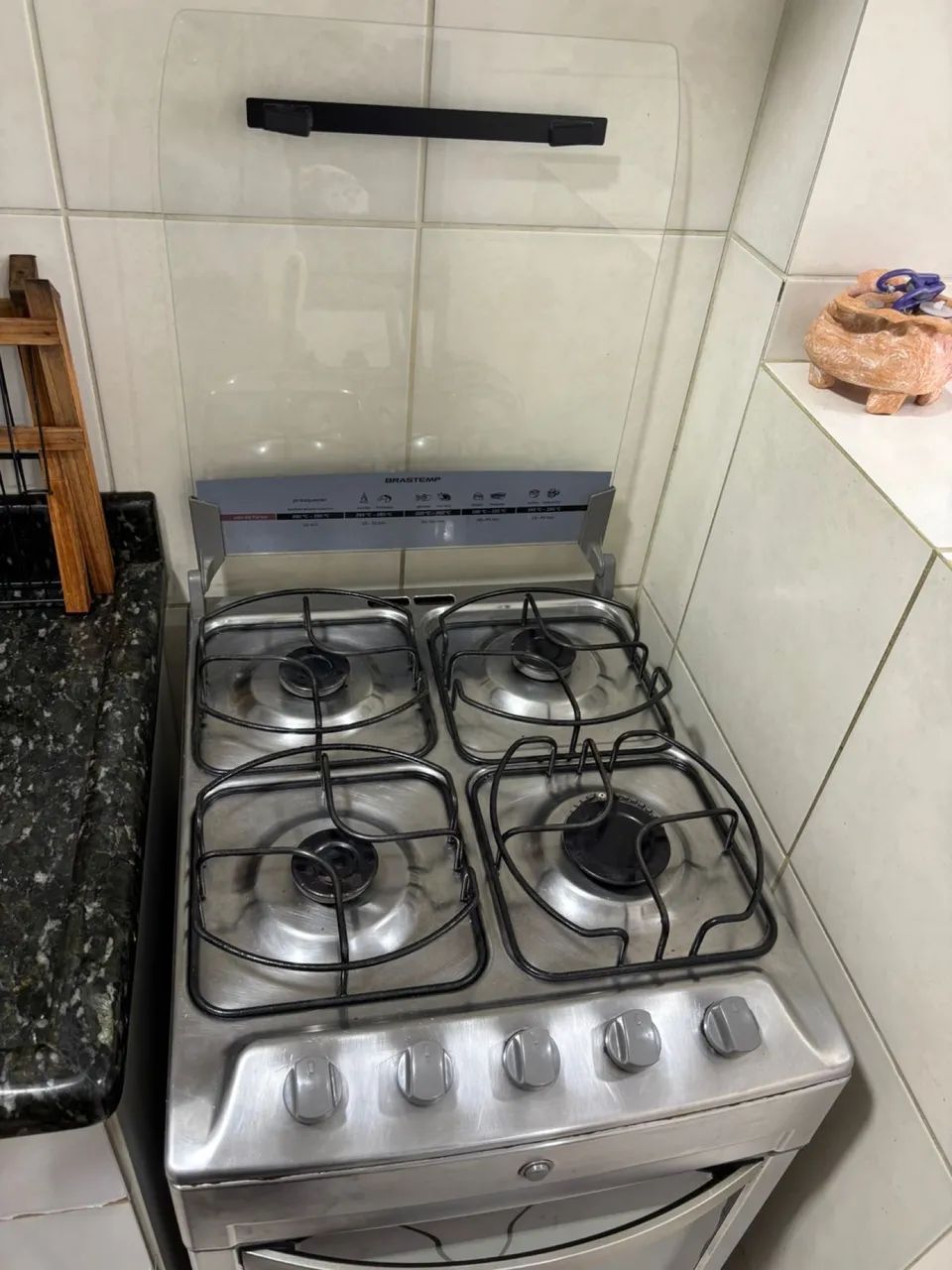 Fogão Brastemp usado - preço acessível  - Foto 5