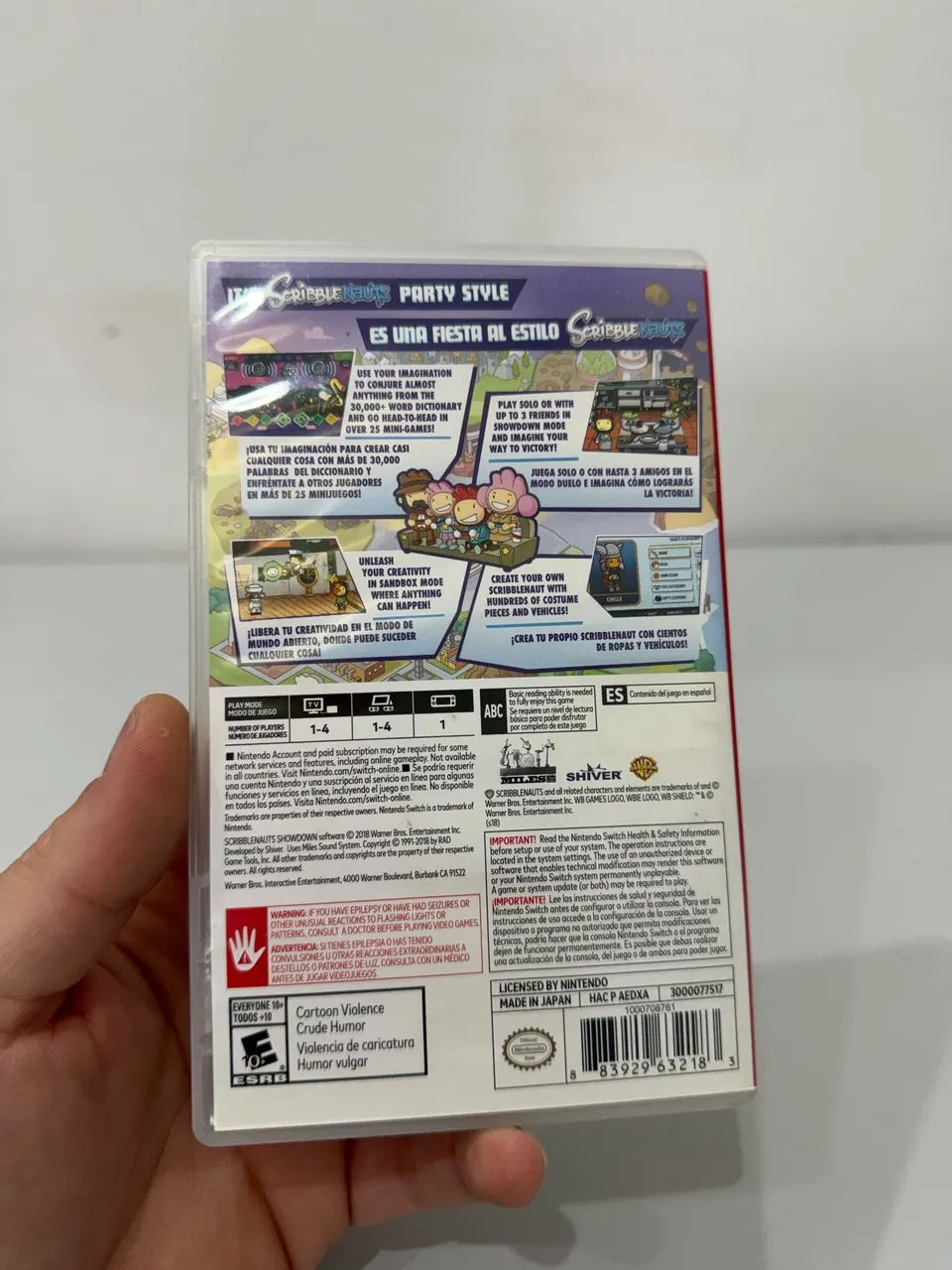 Vendo Scribblenauts Showdown Nintendo Switch Original - semi novo  - Foto 2