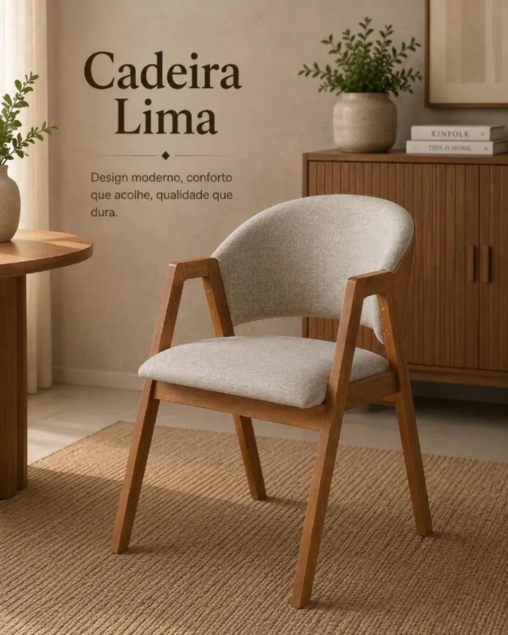 Cadeira estofada sala de jantar - Foto 5