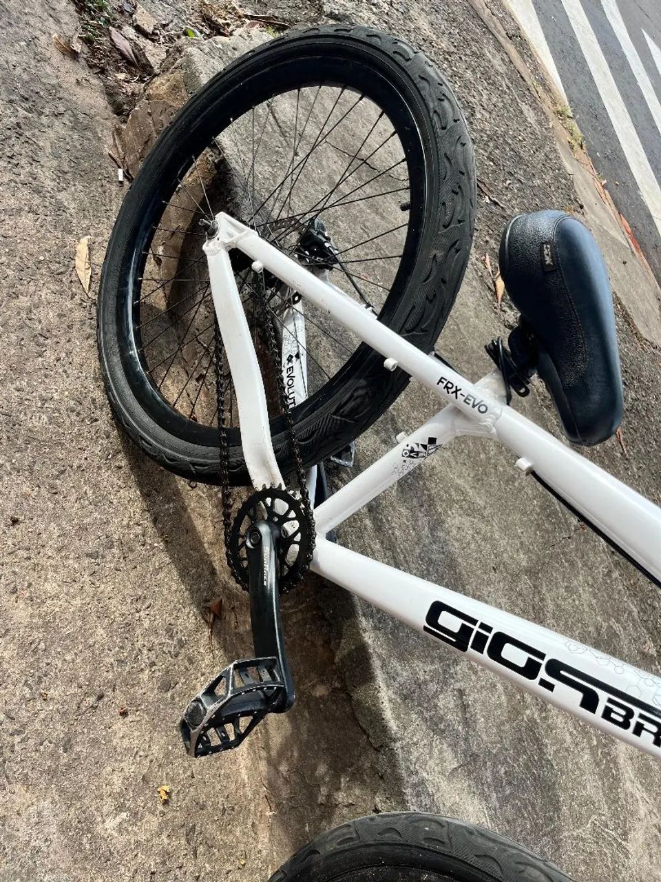 Bike Gios Frx-evo Branca  - Foto 3