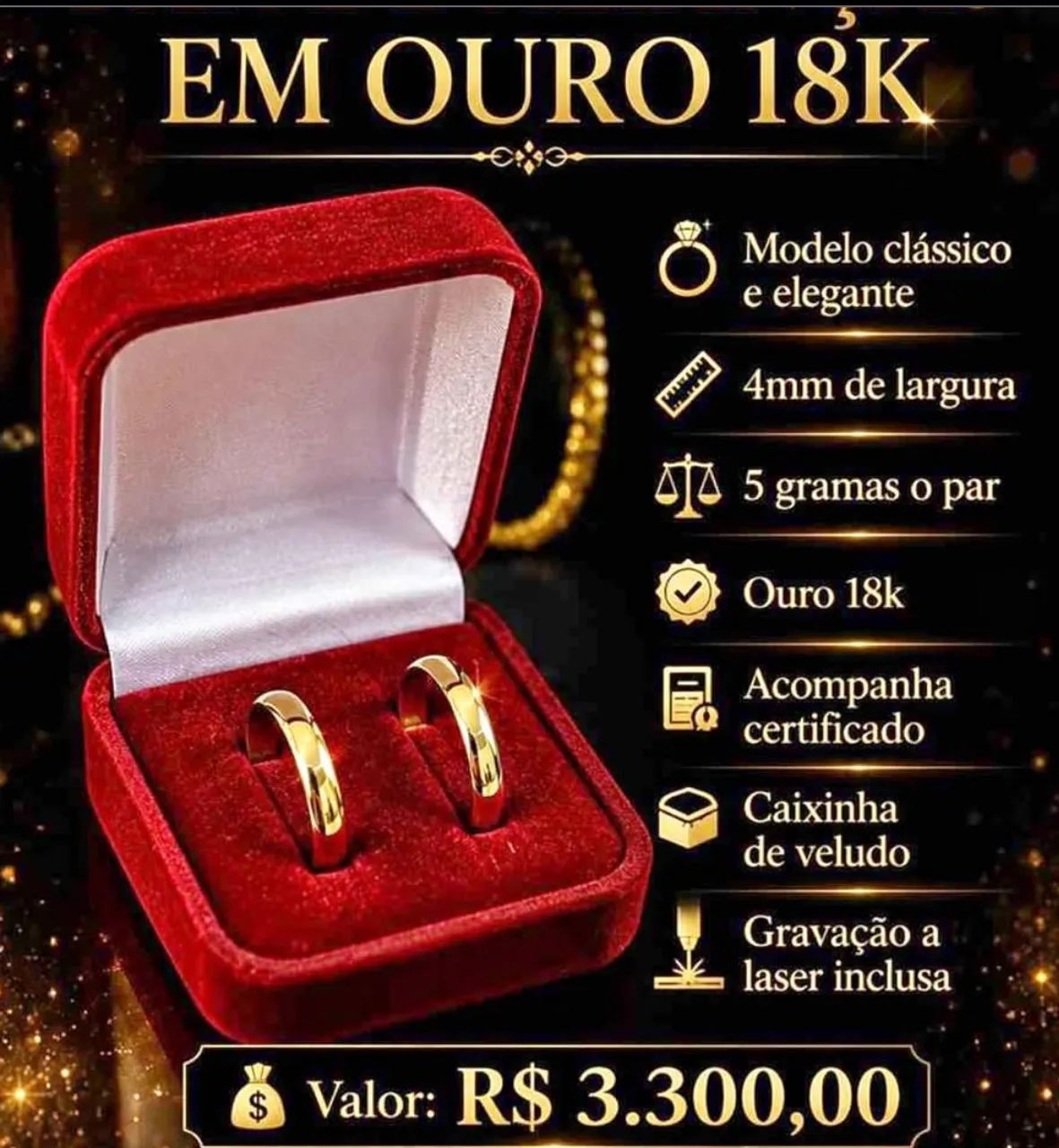 Vendas de alianças