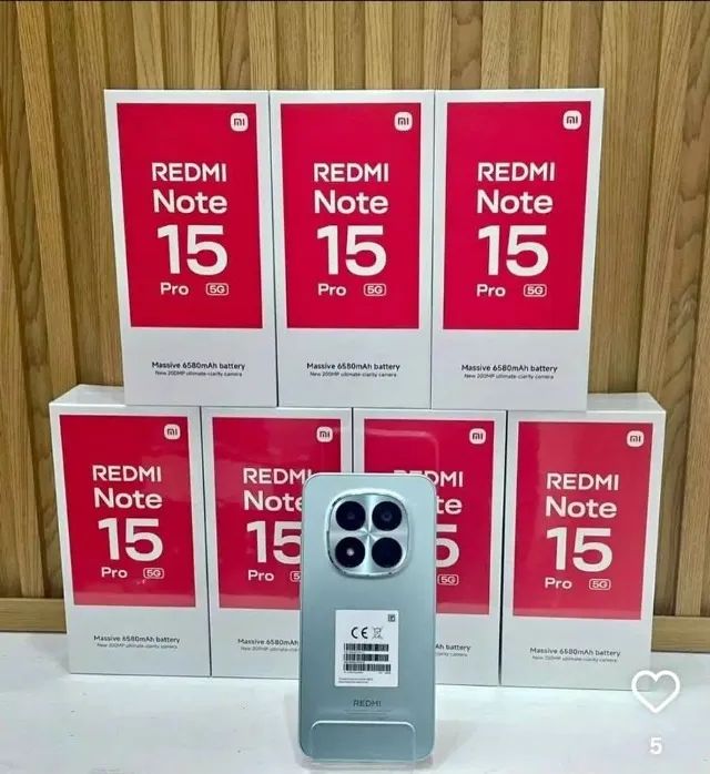 Redmi Note 15 Pro 5G Câmera 200MP 8/256GB Tela Amoled 120hz Filma 4k Aceitamos Cartões  - Foto 2