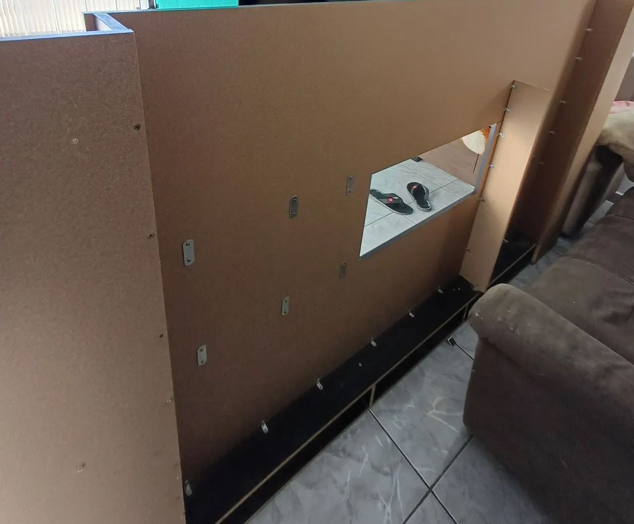 Painel TV 65" - 75" Web Multimóveis Preto - Foto 4