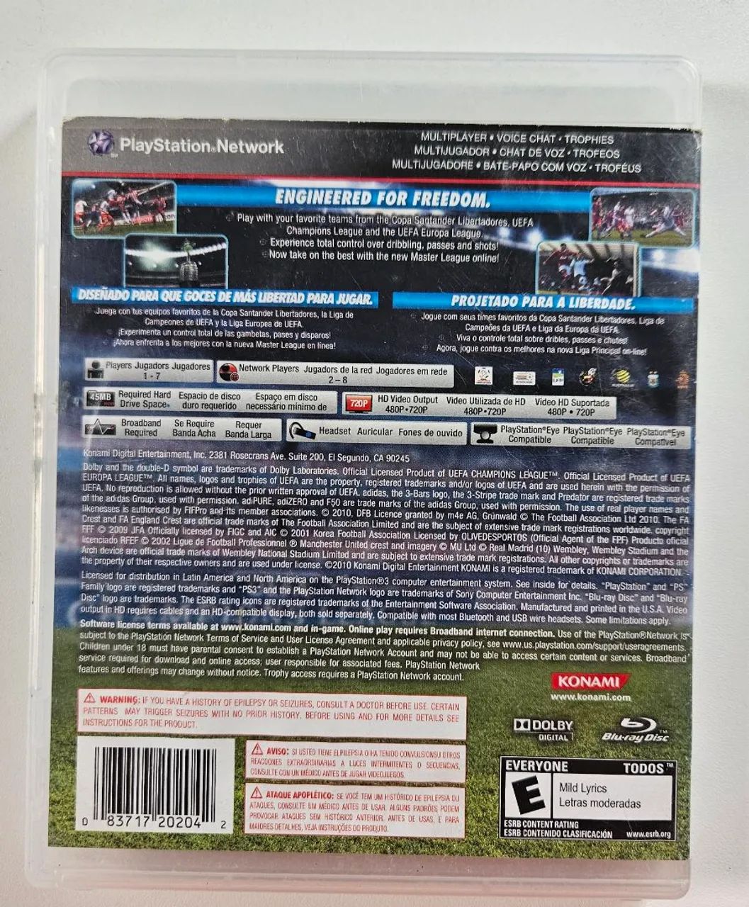 PES 2011 PS3 ORIGINAL COMPLETO  - Foto 3
