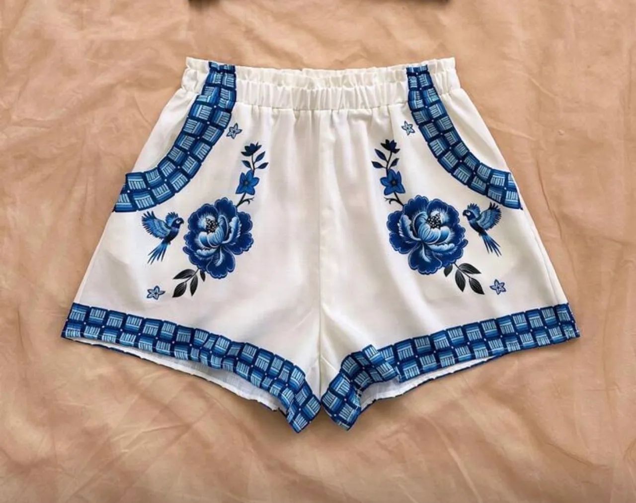 short estampado malha  - Foto 2