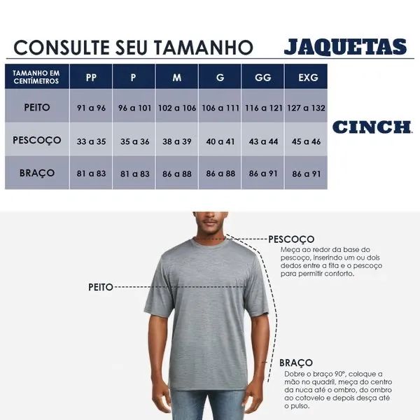 Jaqueta Cinch Cinza  - Foto 3
