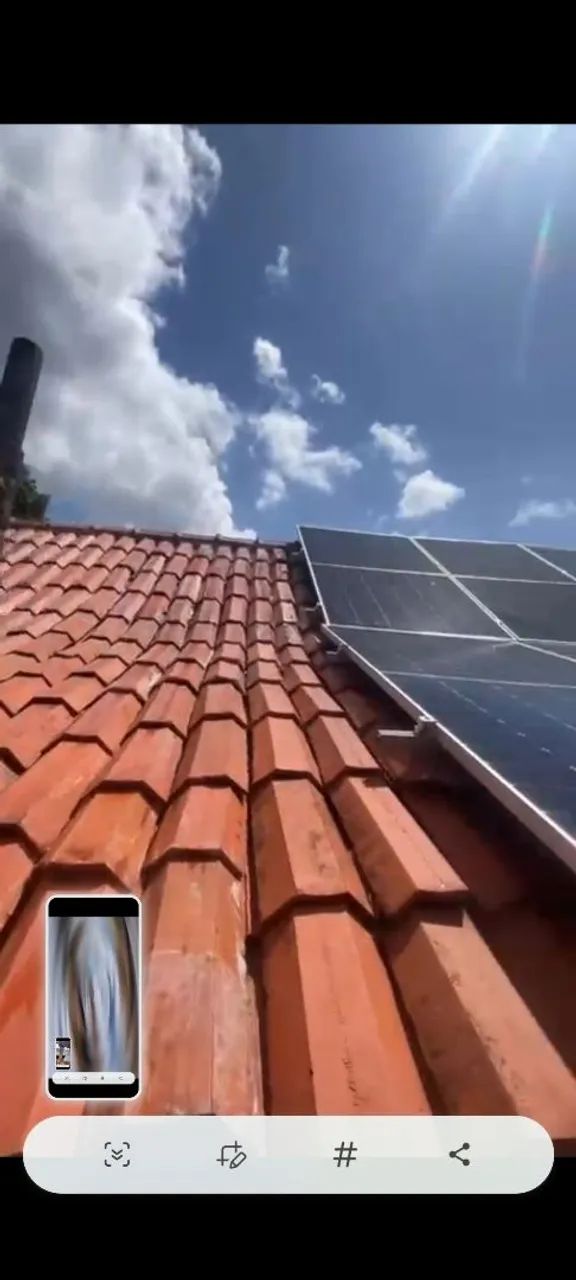 Limpeza de placas fotovoltaica e telhados  - Foto 5