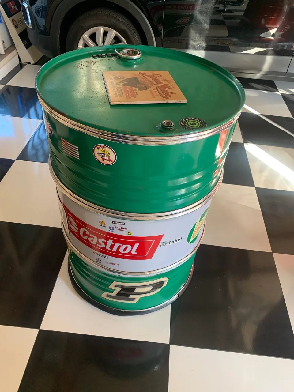 Tambor decorado 