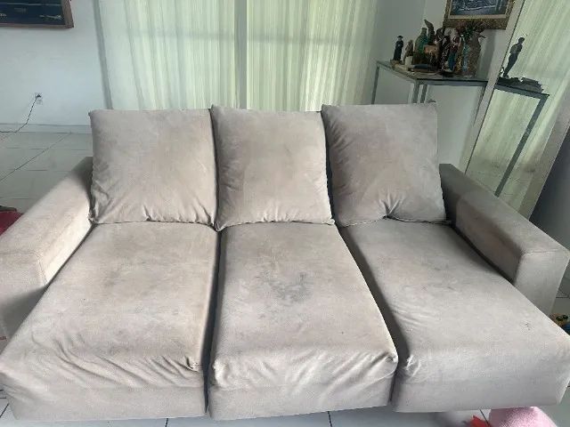 Sofá retrátil 2 e 3 lugares - Foto 3