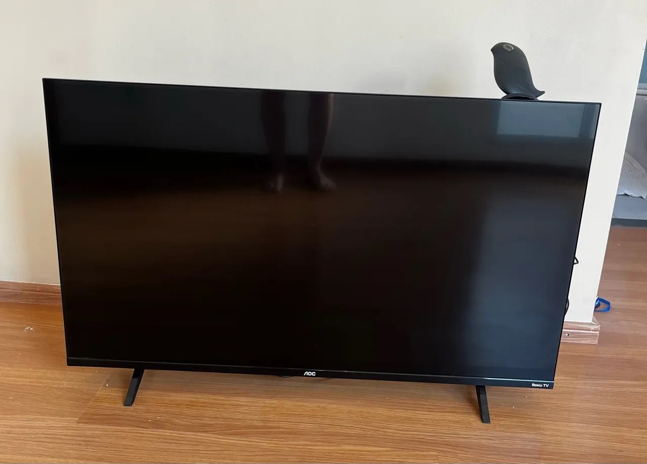 Vendo TV 43 polegadas 2 meses de uso alta qualidade na imagem  - Foto 3