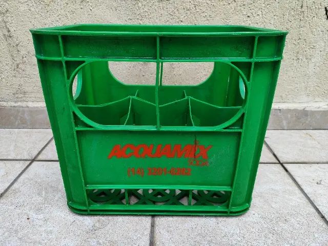 Engradado Porta Garrafas Acquamix Soda Plástico Reforçado - Foto 5