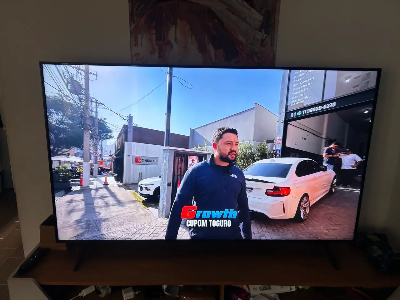 TV 4K 55 polegadas TCL  - Foto 2