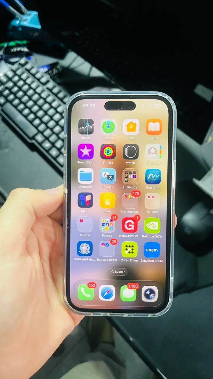 iPhone 15 com Nota e caixa 