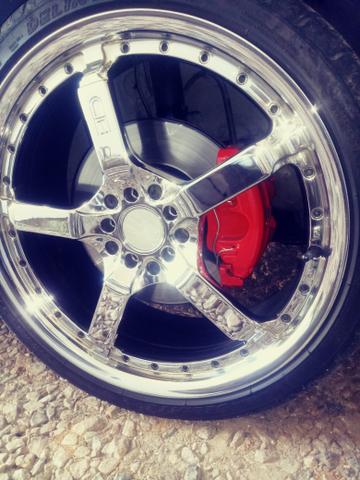 Vendo ou troco pou rodas original do golf