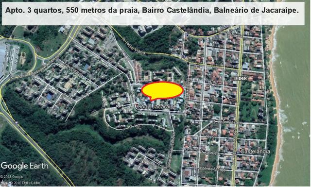 Apartamento 03 quartos, 3 º andar, sol da manha, 1.000 metros da praia, Castelândia - Foto 19