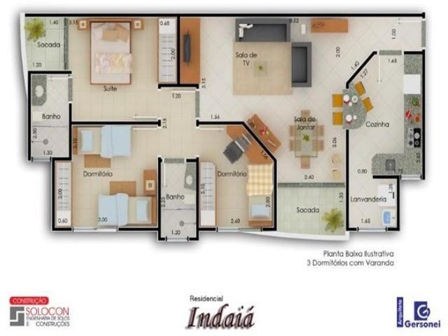 Apartamento à venda com 03 dormitórios em Jardim florida, Franca cod:4487 - Foto 3